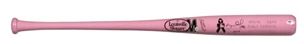 2009 Pablo Sandoval Mothers Day Pink Game Ready and Signed Bat (PSA/DNA)